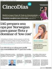 Cinco Días - 13-04-2018