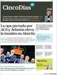 Cinco Días - 14-03-2018
