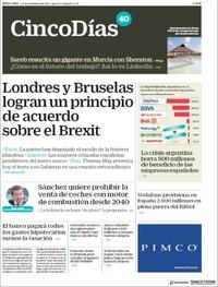 Cinco Días - 14-11-2018