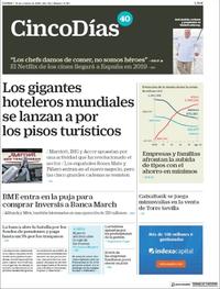 Cinco Días - 15-10-2018