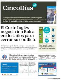 Cinco Días - 18-05-2018