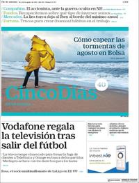 Cinco Días - 18-08-2018