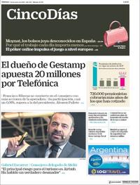 Cinco Días - 19-01-2018