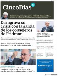Cinco Días - 19-12-2018