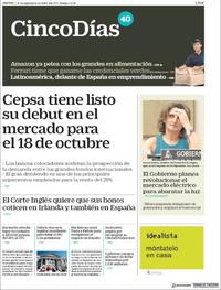 Cinco Días - 20-09-2018