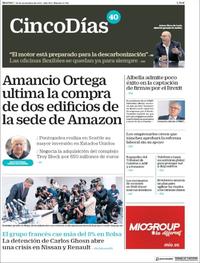 Cinco Días - 20-11-2018