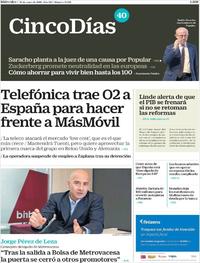 Cinco Días - 23-05-2018