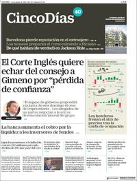 Cinco Días - 24-08-2018