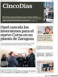 Cinco Días - 25-01-2018