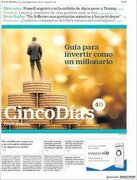 Cinco Días - 25-08-2018
