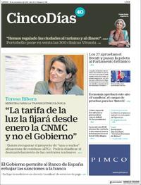 Cinco Días - 26-11-2018