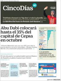 Cinco Días - 28-05-2018