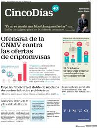 Cinco Días - 29-10-2018