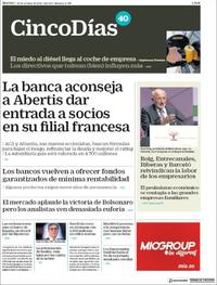 Cinco Días - 30-10-2018