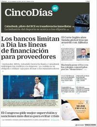 Cinco Días - 30-11-2018