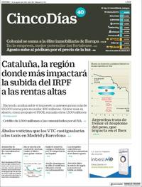 Cinco Días - 31-08-2018