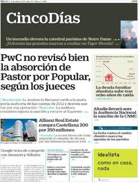 Cinco Días - 16-04-2019
