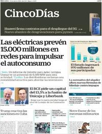 Cinco Días - 17-04-2019