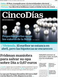 Cinco Días - 27-04-2019