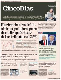 Cinco Días - 03-11-2020