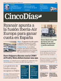 Portada Cinco Días 2023-06-12