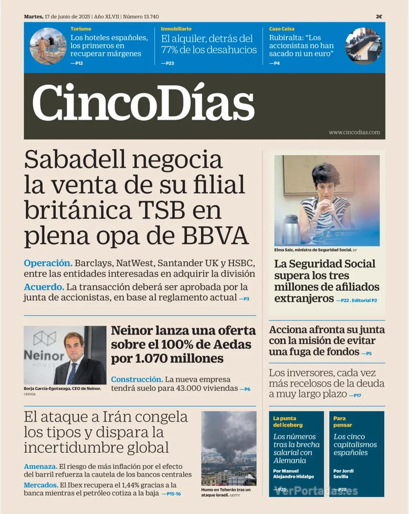 Portada El Economista 2025-06-17