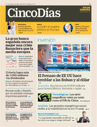 Portada Cinco Días 2025-08-02