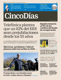 Portada Cinco Días 2025-12-02