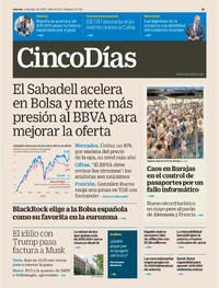Portada Cinco Días 2025-07-03