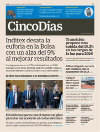 Portada Cinco Días 2025-12-04