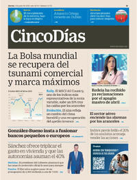 Portada Cinco Días 2025-06-05