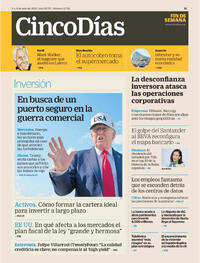 Portada periódico Cinco Días