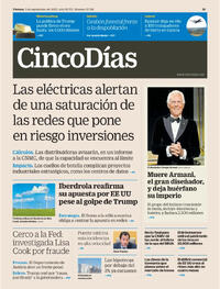 Portada Cinco Días 2025-09-05