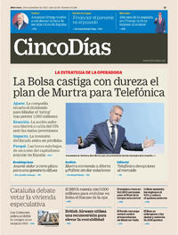 Portada Cinco Días 2025-11-05