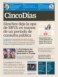 Portada Cinco Días 2025-05-06