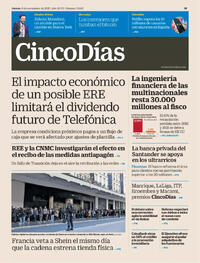 Portada Cinco Días 2025-11-06