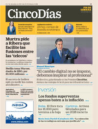 Portada Cinco Días 2025-12-06