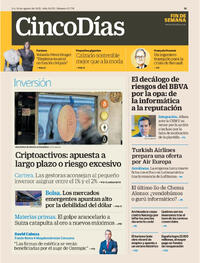 Portada Cinco Días 2025-08-09