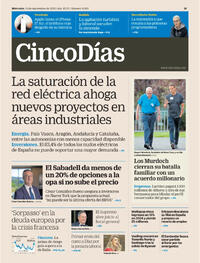 Portada Cinco Días 2025-09-10