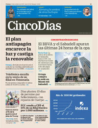 Portada Cinco Días 2025-10-10