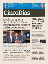 Portada Cinco Días 2025-11-11