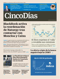 Portada Cinco Días 2025-12-12