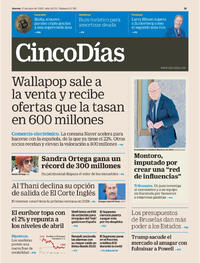 Portada Cinco Días 2025-07-17