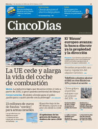 Portada Cinco Días 2025-12-17