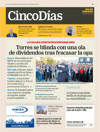 Portada Cinco Días 2025-10-18