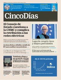 Portada Cinco Días 2025-12-19