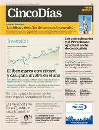 Portada Cinco Días 2025-12-20