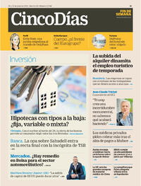 Portada periódico Cinco Días