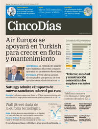 Portada Cinco Días 2025-08-21