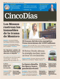 Portada Cinco Días 2025-07-23